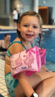 Anfänger Schwimmkurs 5 bis 6 Jahre