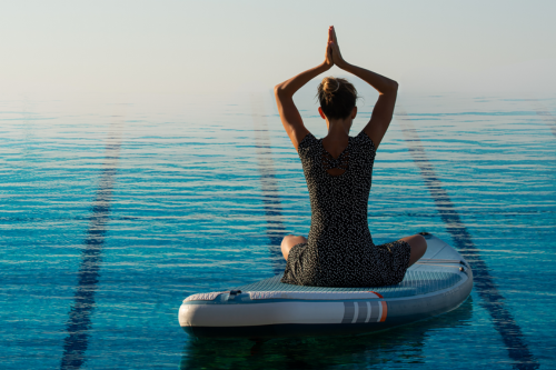 Meditation auf dem Wasser